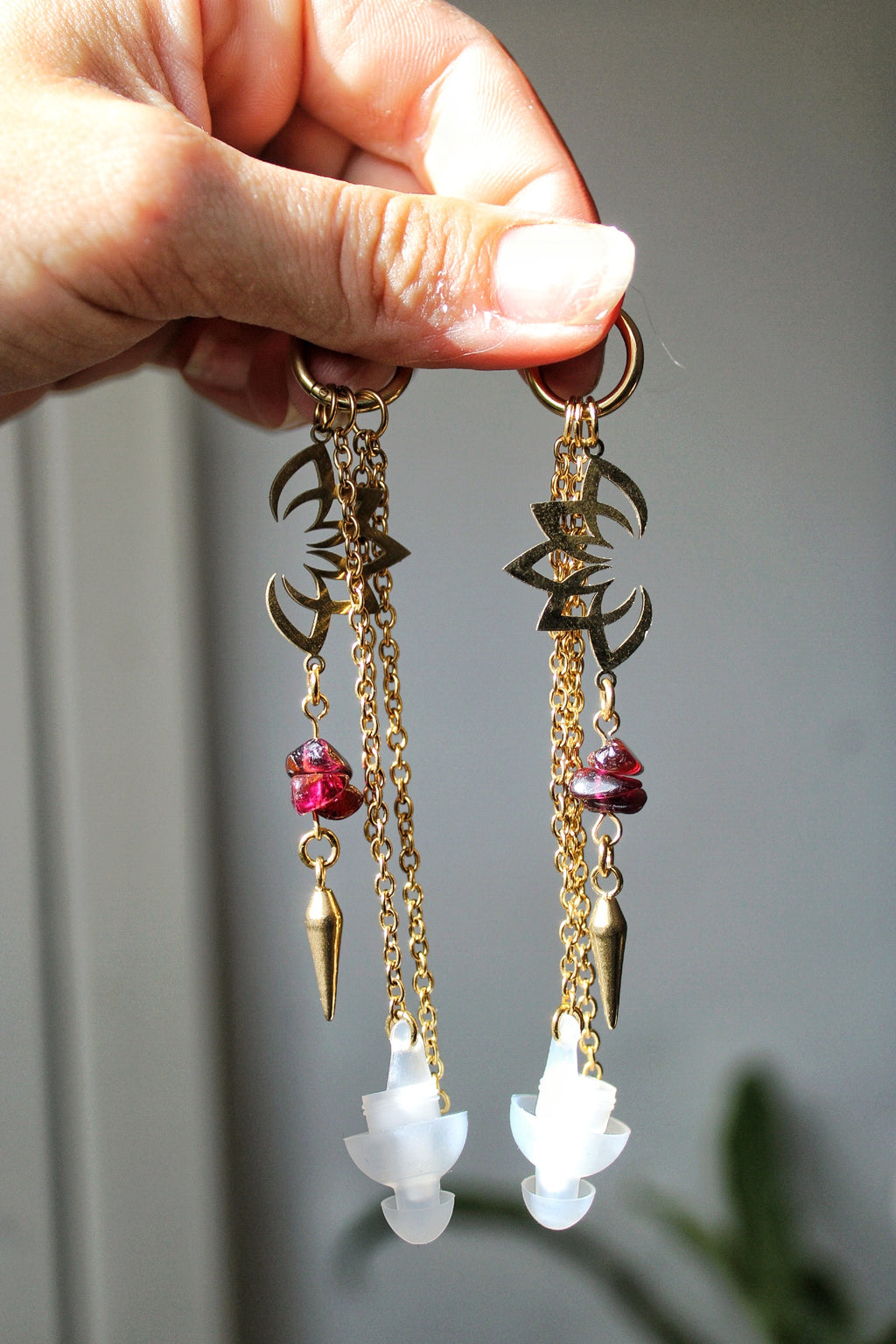 Bouchons d'oreilles ornementés Lotus