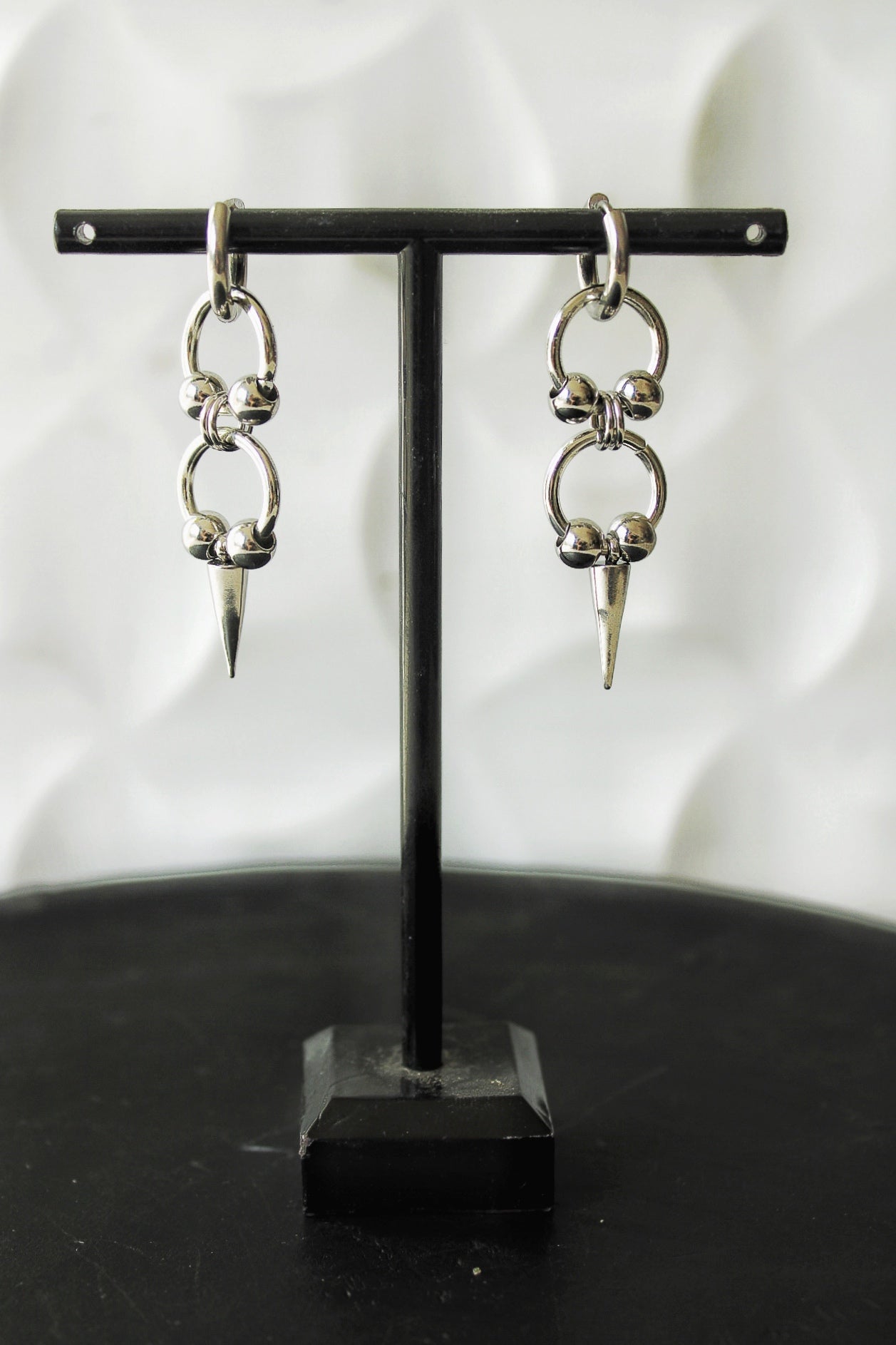 Boucles d’oreilles « industrial style »