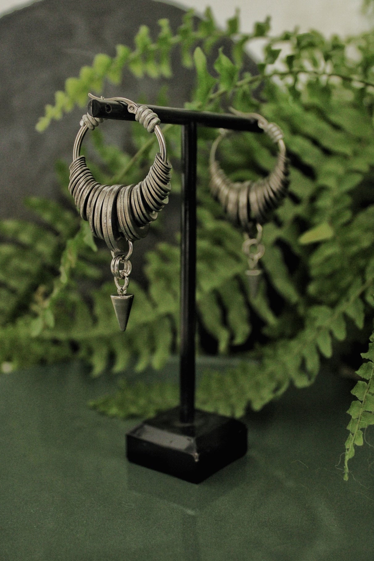 Boucles d'oreilles industrials