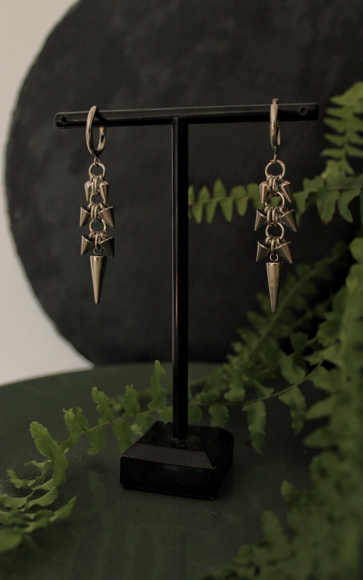 Boucles d’oreilles « spike tribu »