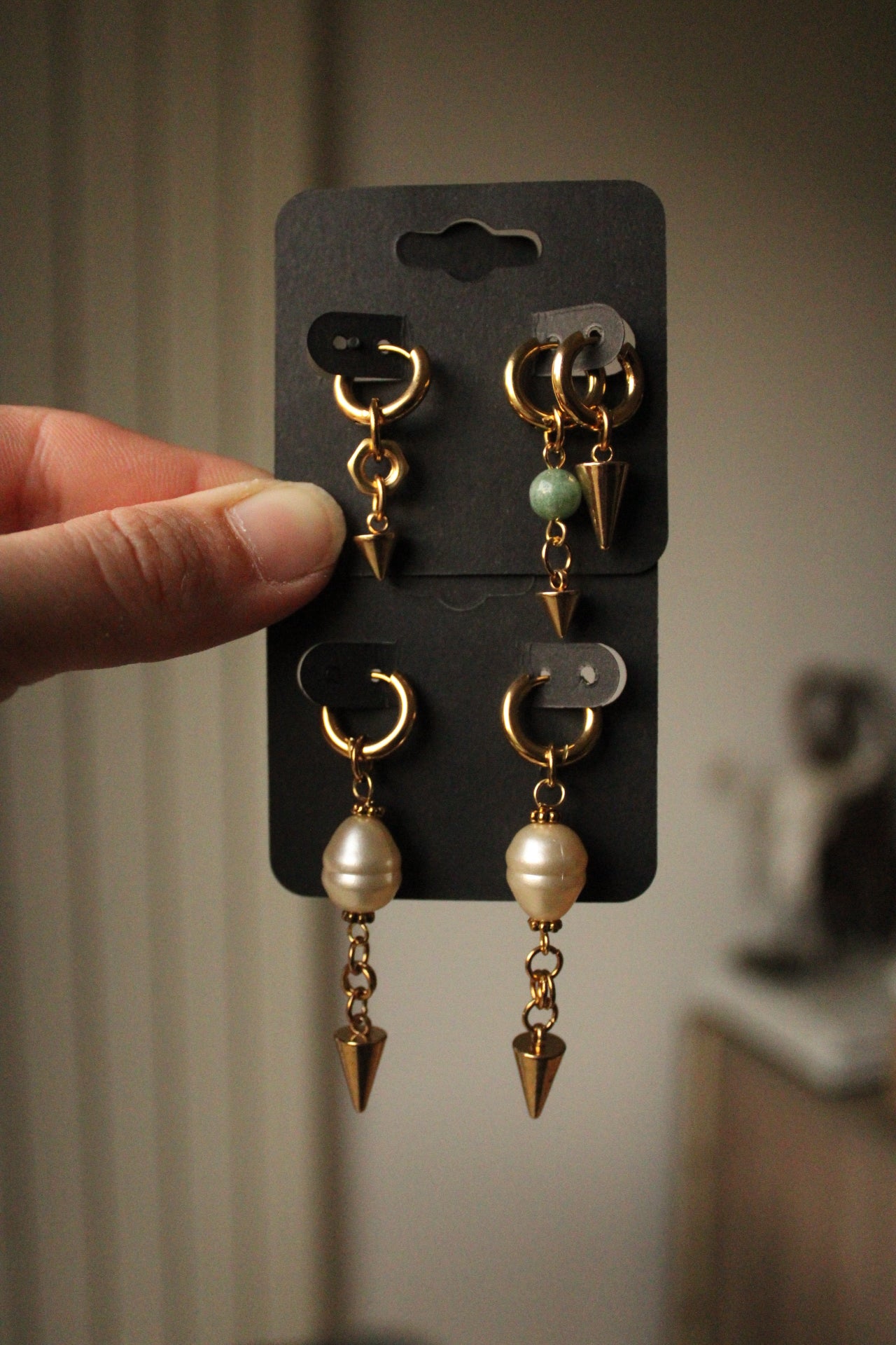 Ear stack complet (1 paire + 3 monos)