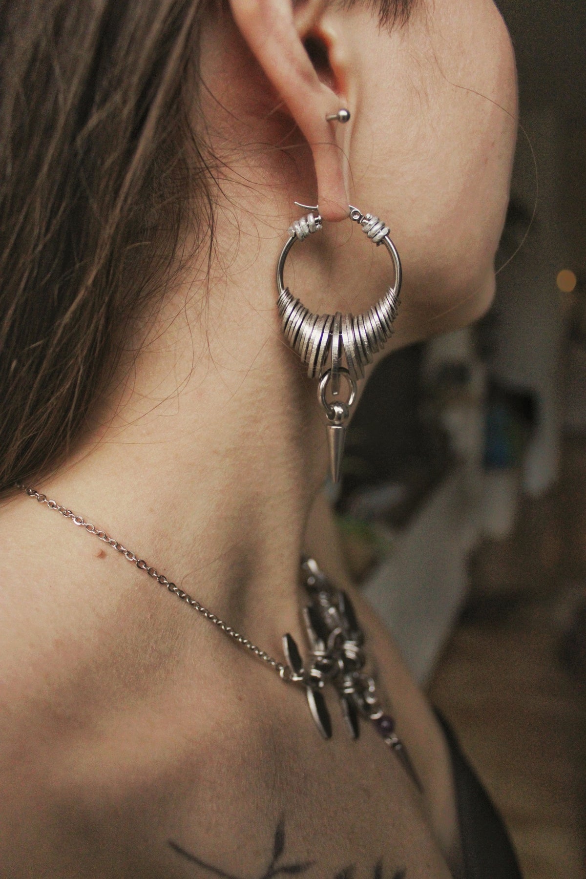 Boucles d'oreilles "Industrials"