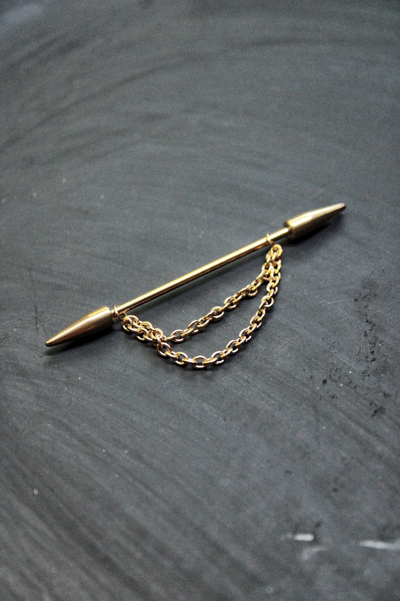 Industrial spike piercing