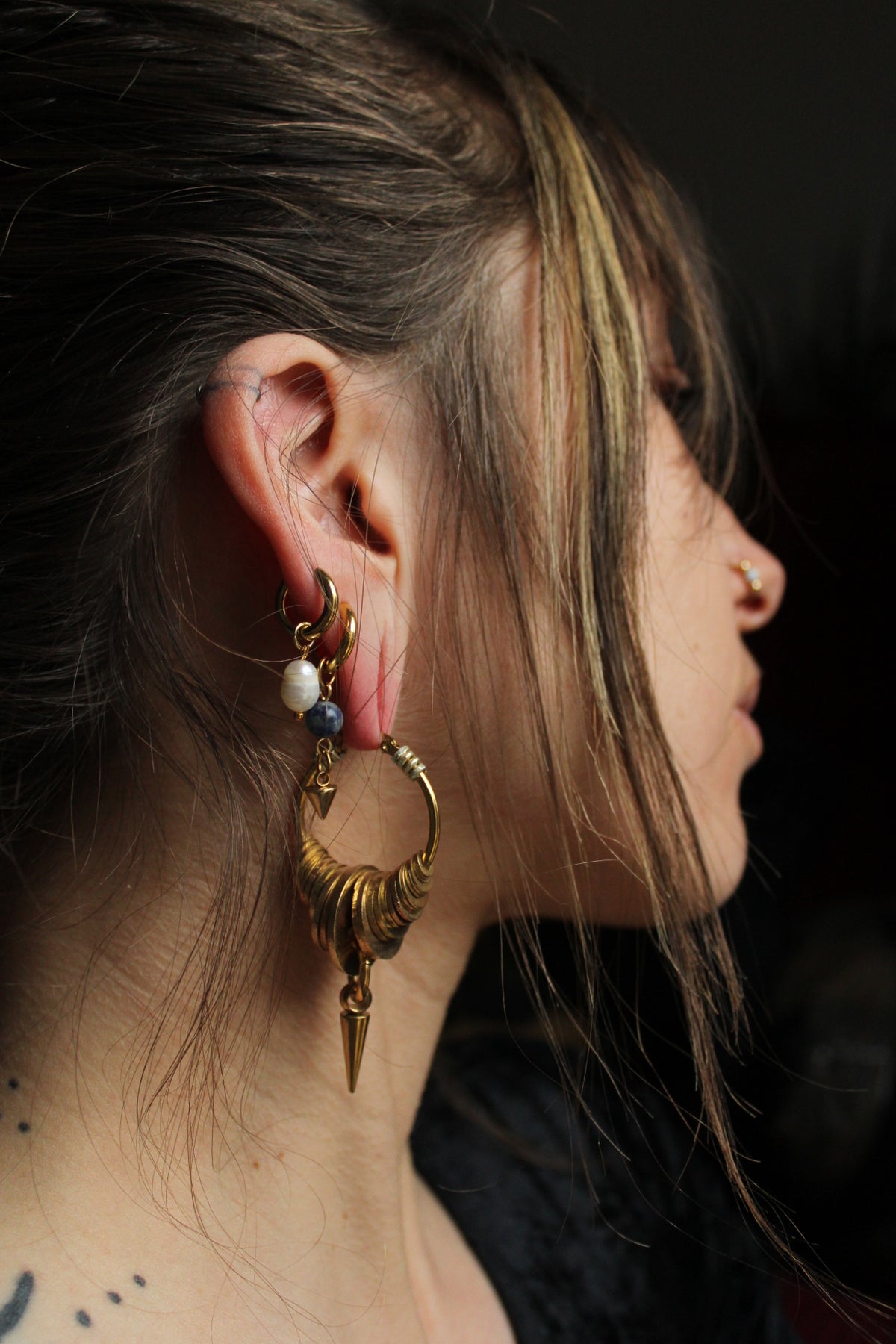 Boucles d'oreilles "Industrials"