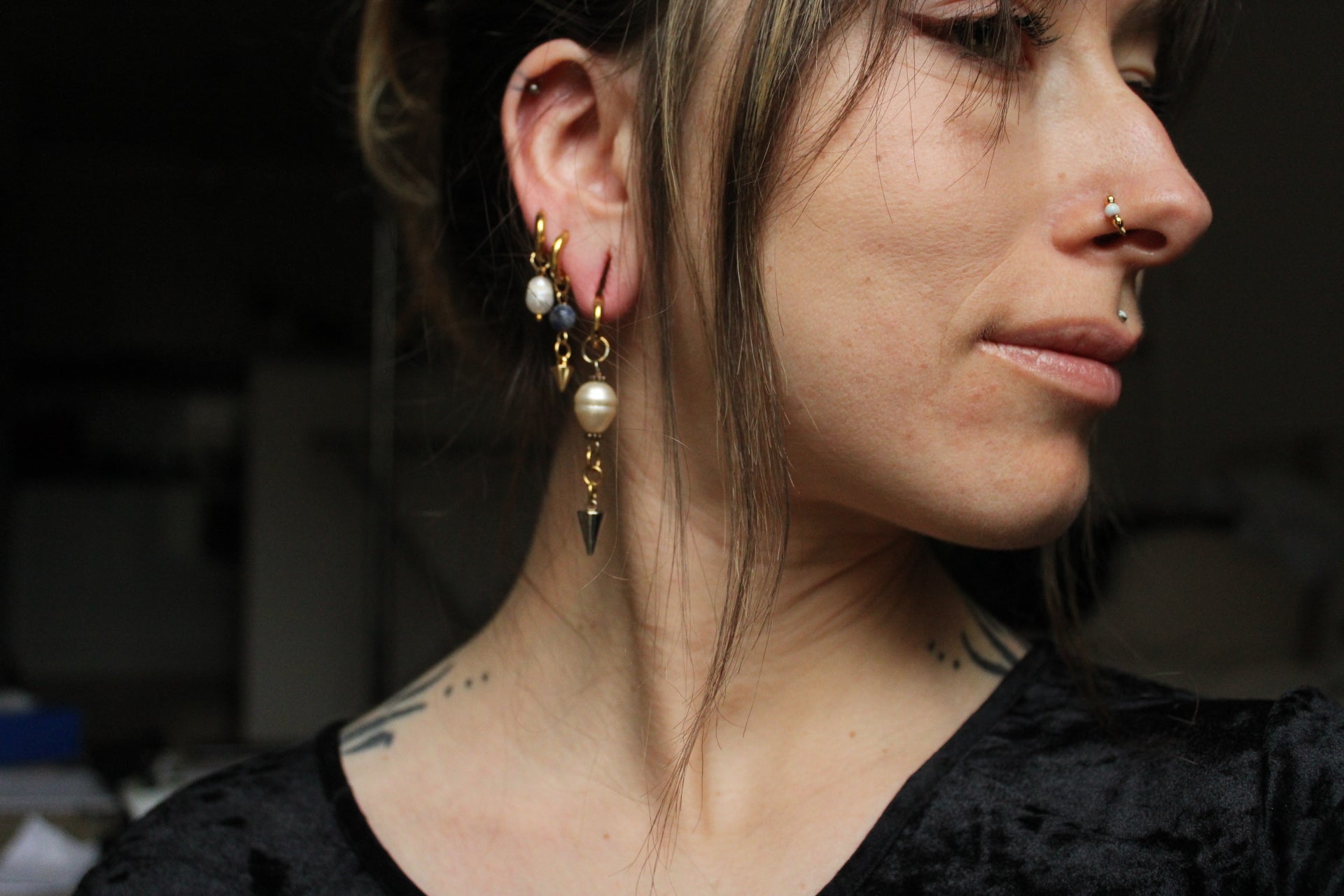 Ear stack complet (1 paire + 3 monos)