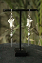 Boucles d’oreilles « Bones »
