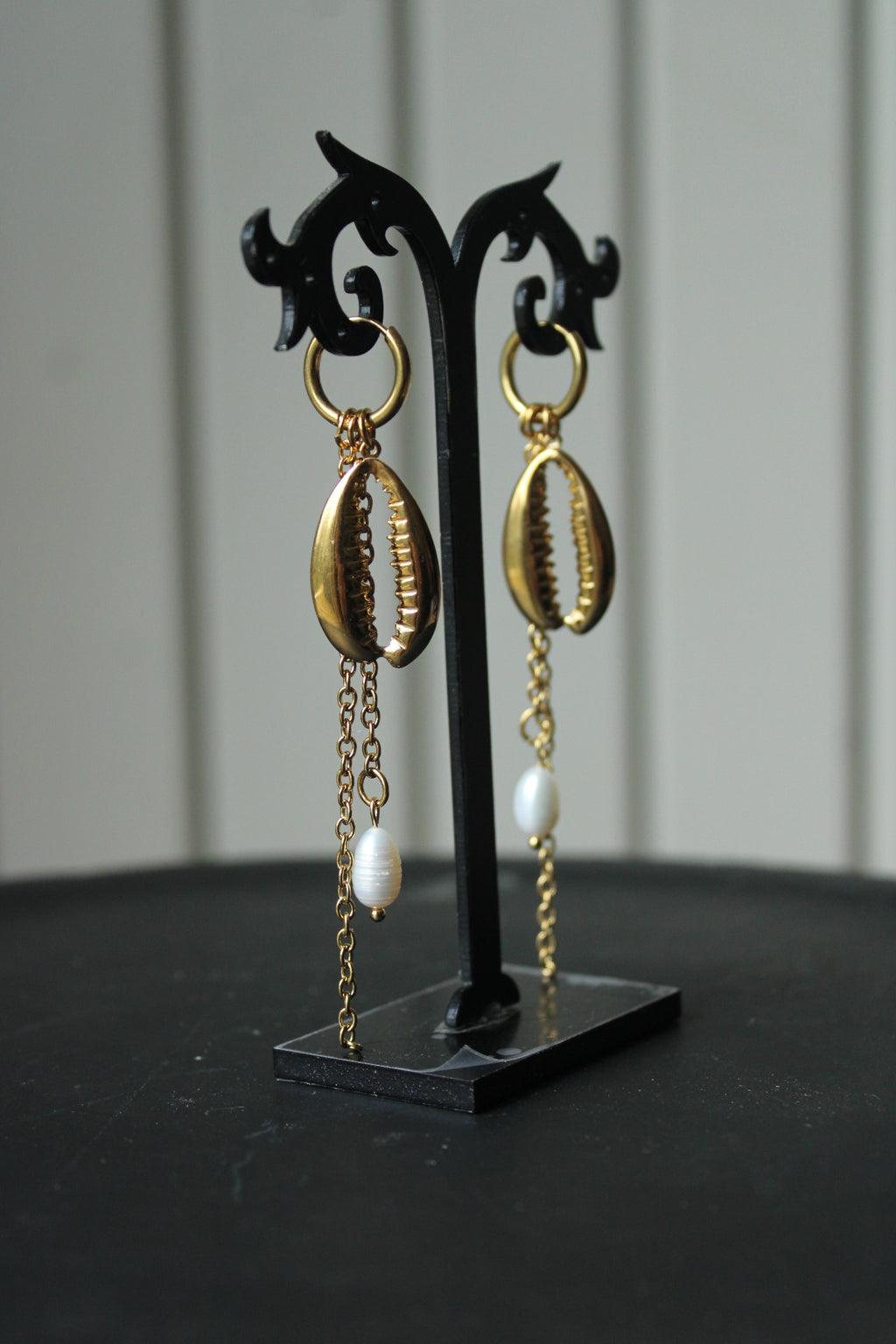 Boucles d’oreilles « Cauri »