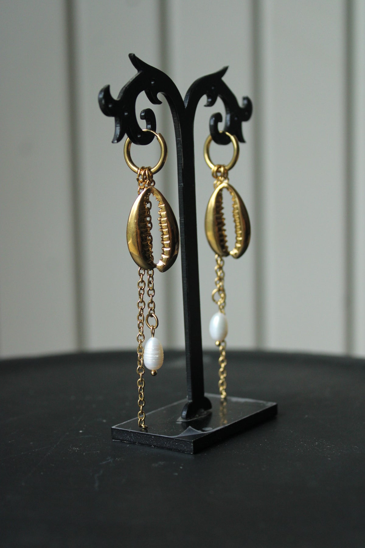 Boucles d’oreilles « Cauri »
