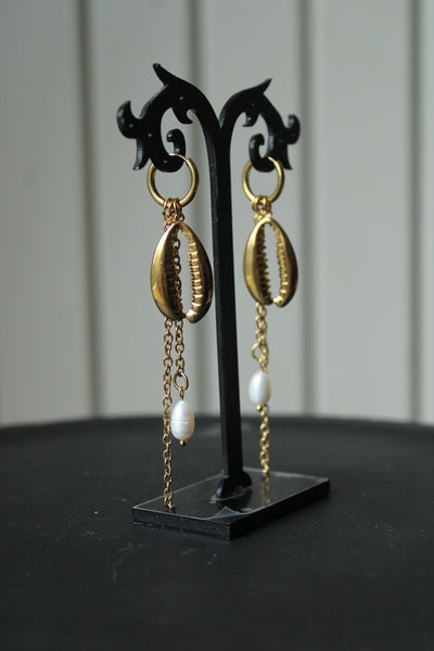 Boucles d’oreilles « Cauri »