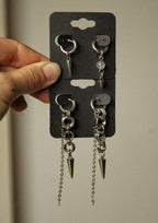 Petit ear stack ( 1 paire + 3 monos )