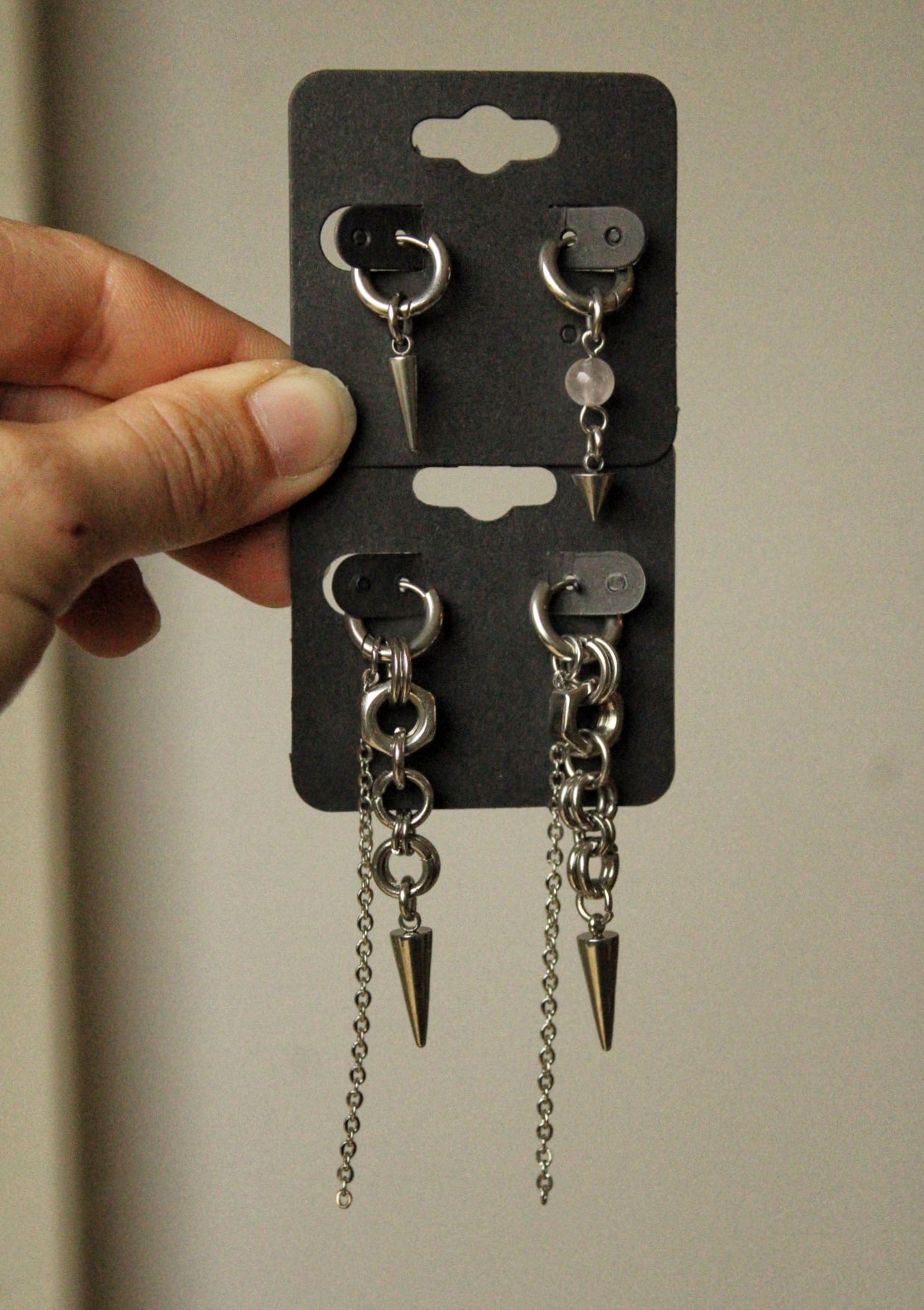 Petit ear stack ( 1 paire + 3 monos )