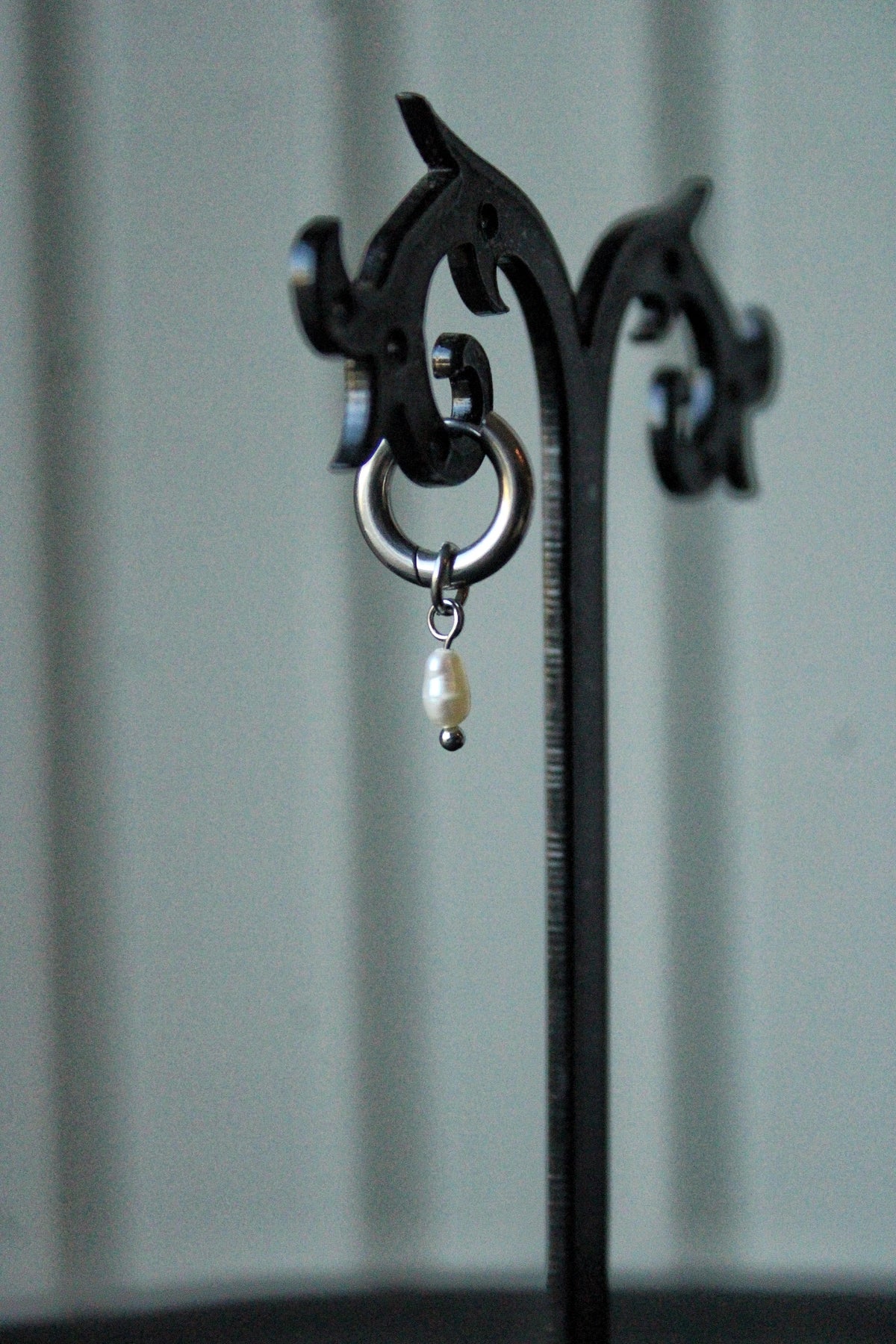 Mono boucle perle d’eau douce XS