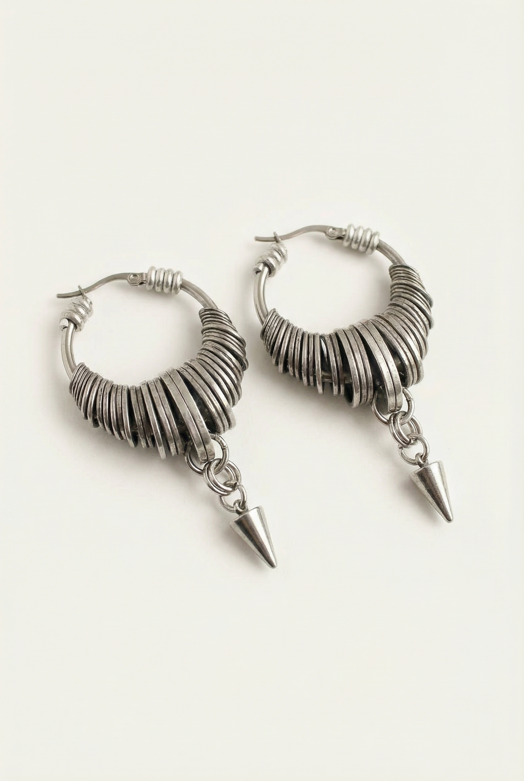 Boucles d'oreilles industrials