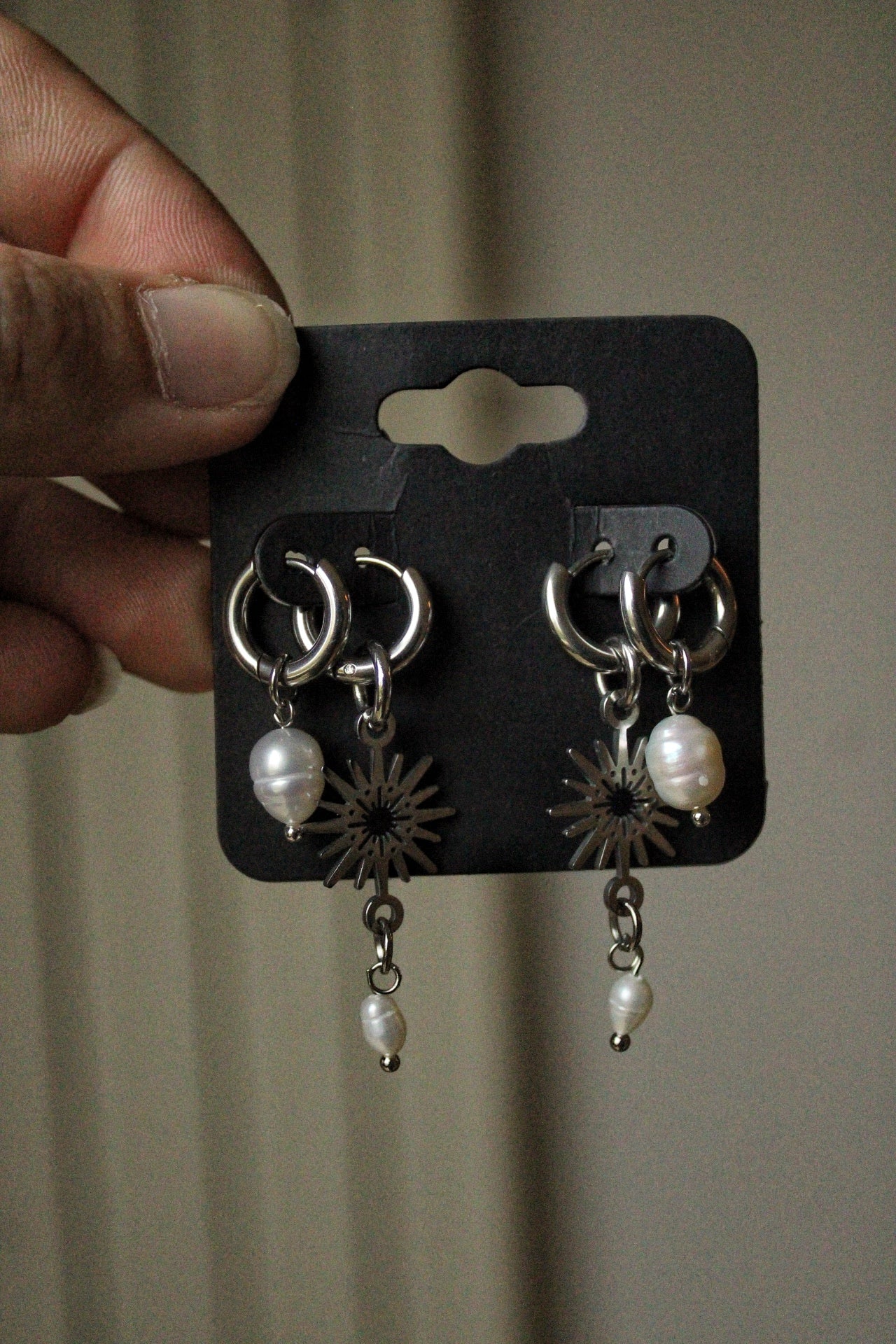 Double paires de boucles d’oreilles « sunny »