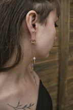 Boucles d’oreilles « fairy » dorées
