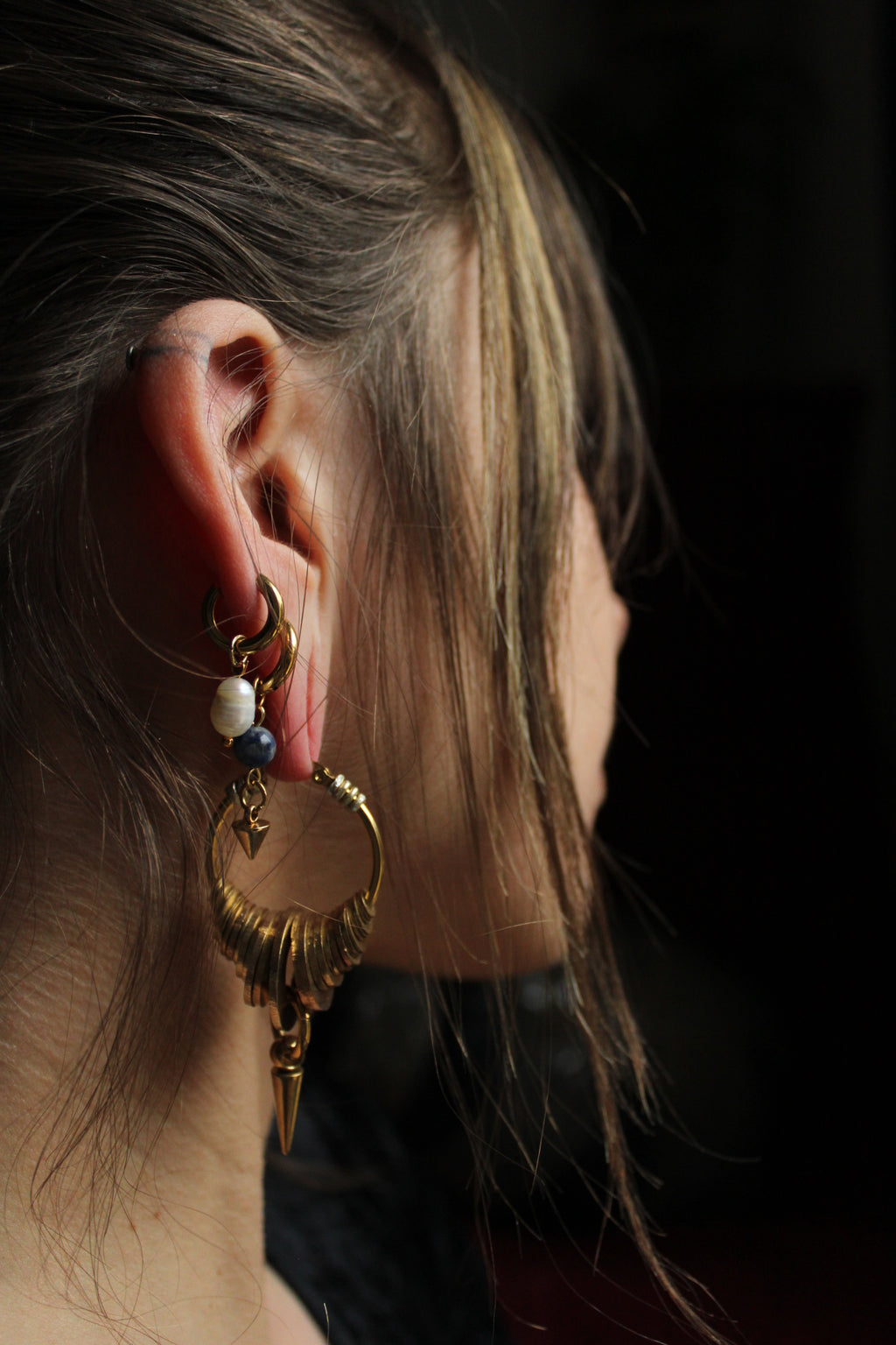 Boucles d'oreilles "Industrials"