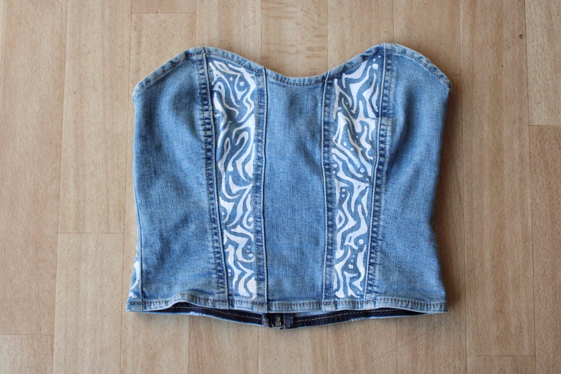 Corset en jean