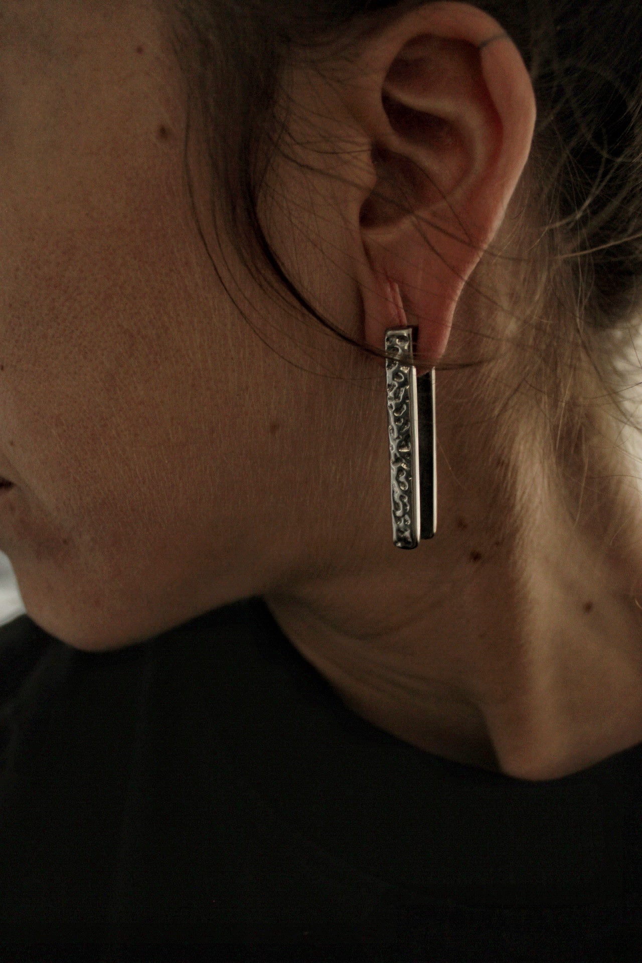Poids d’oreilles martelés