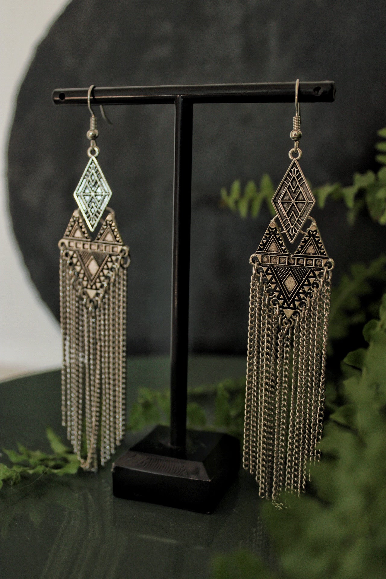 Tribalchain earrings