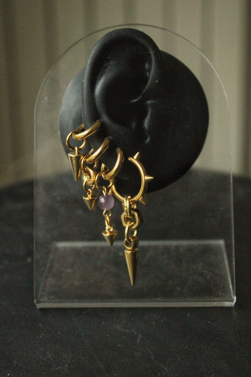 Boucles d’oreilles « Donjon »