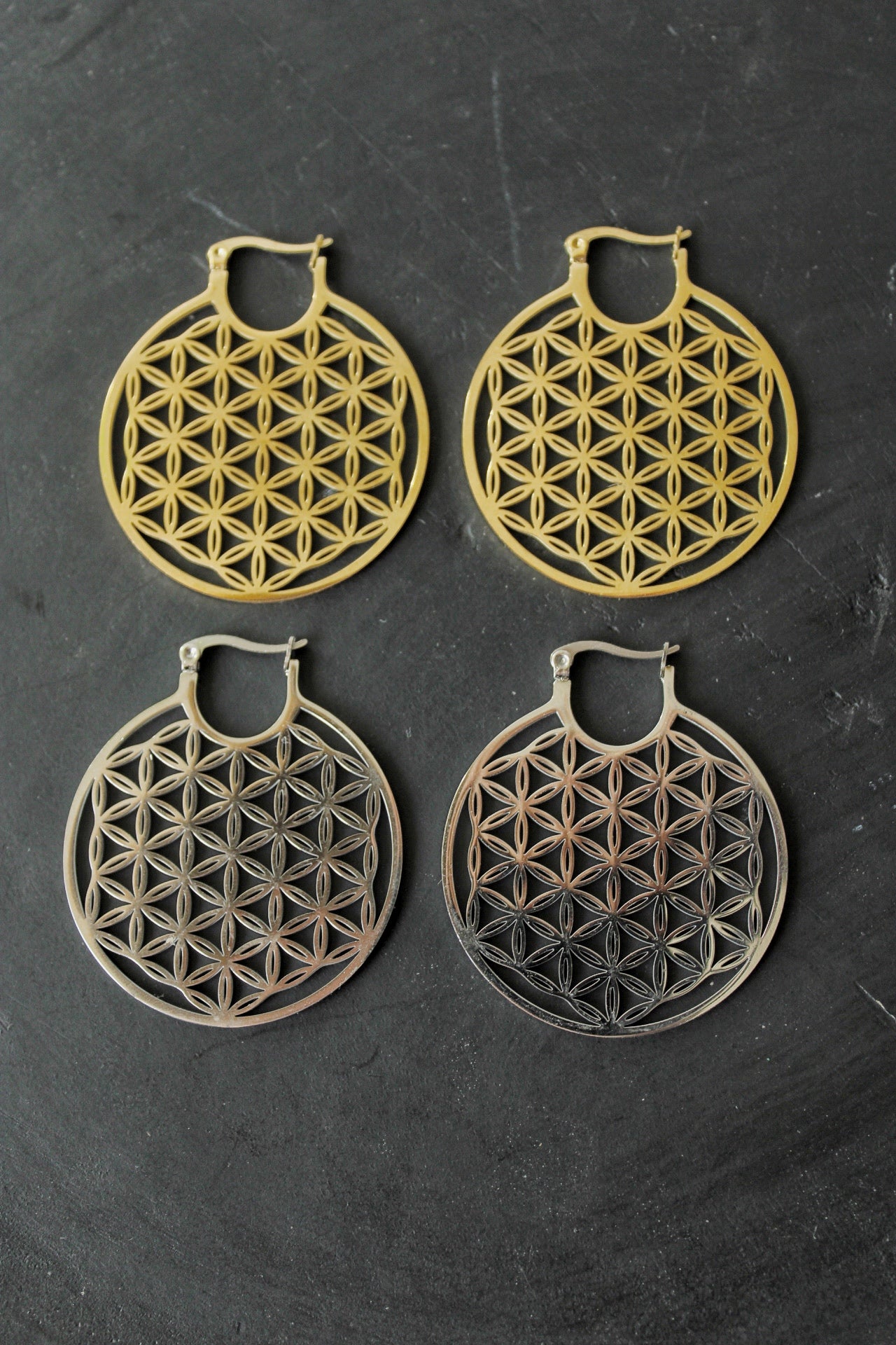 Boucles « Life flower »