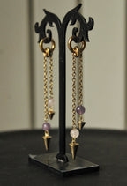 Boucles d’oreilles « fairy » dorées