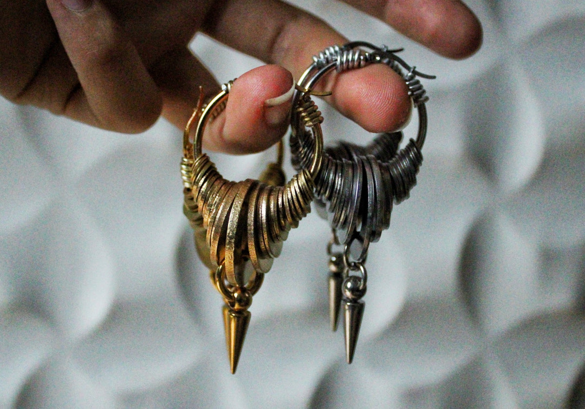 Boucles d'oreilles "Industrials"