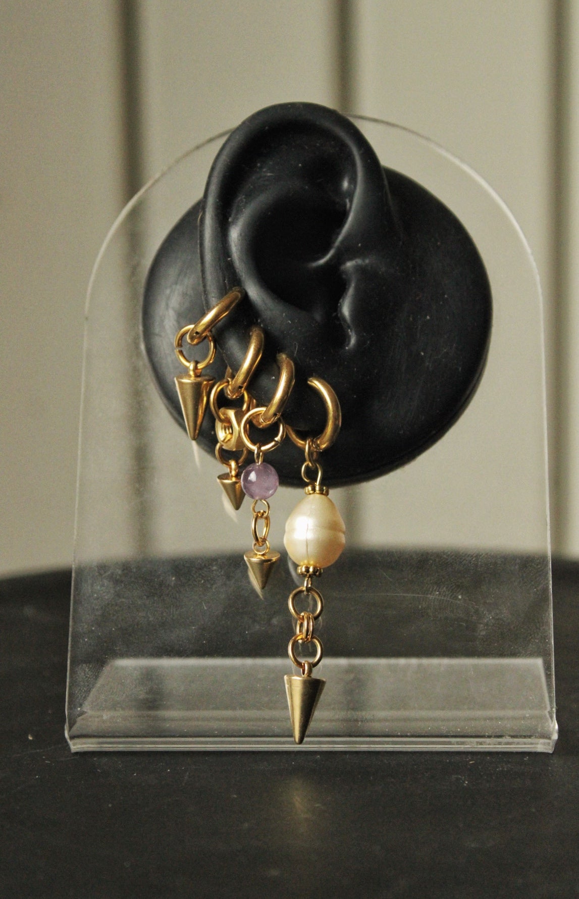 Mono boucle spike