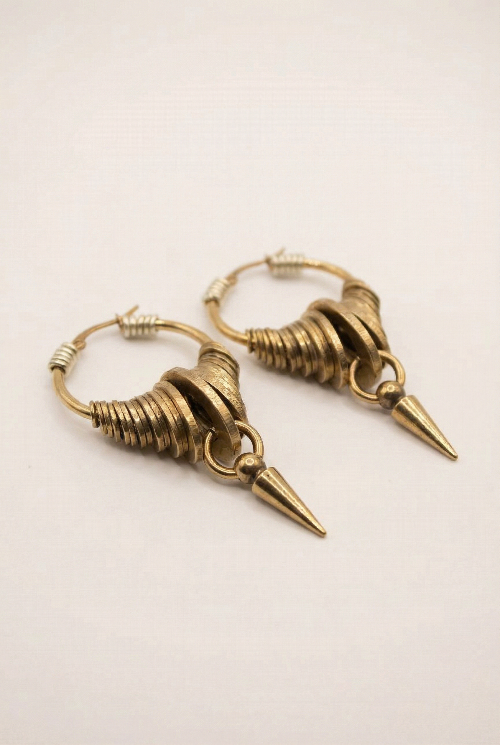 Boucles d'oreilles industrials