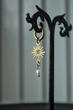 Double paires de boucles d’oreilles « sunny »