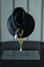 Double paires de boucles d’oreilles « sunny »