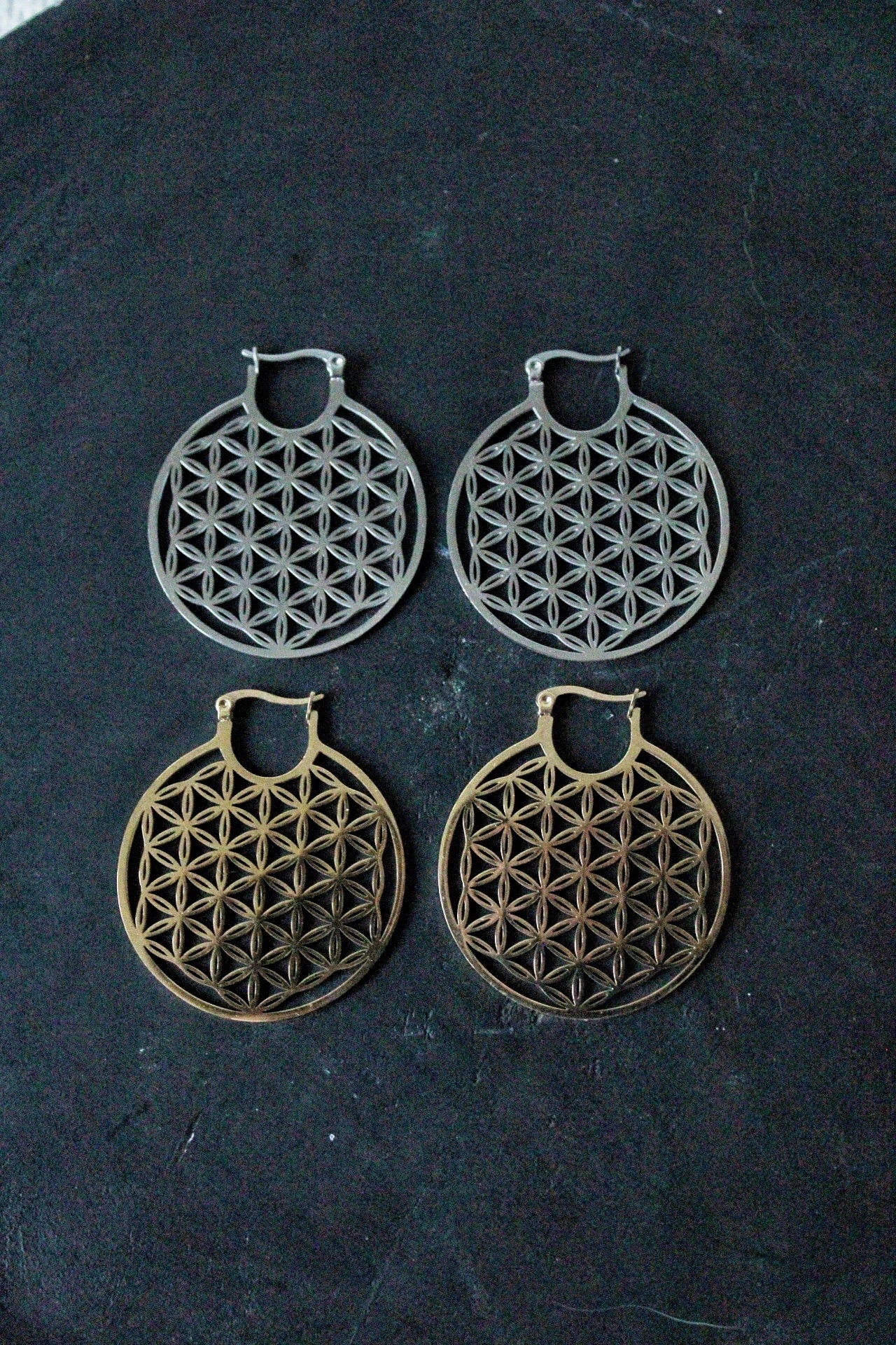 Boucles « Life flower »