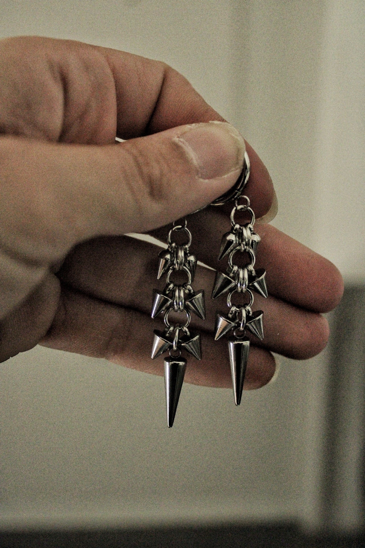 Boucles d’oreilles « spike tribu »