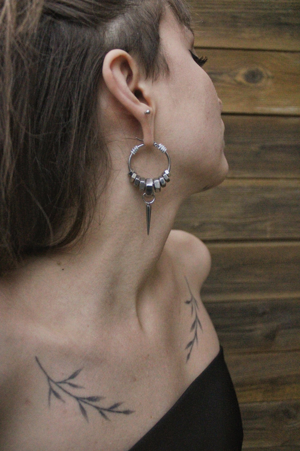 Boucles d’oreilles « tuercas »