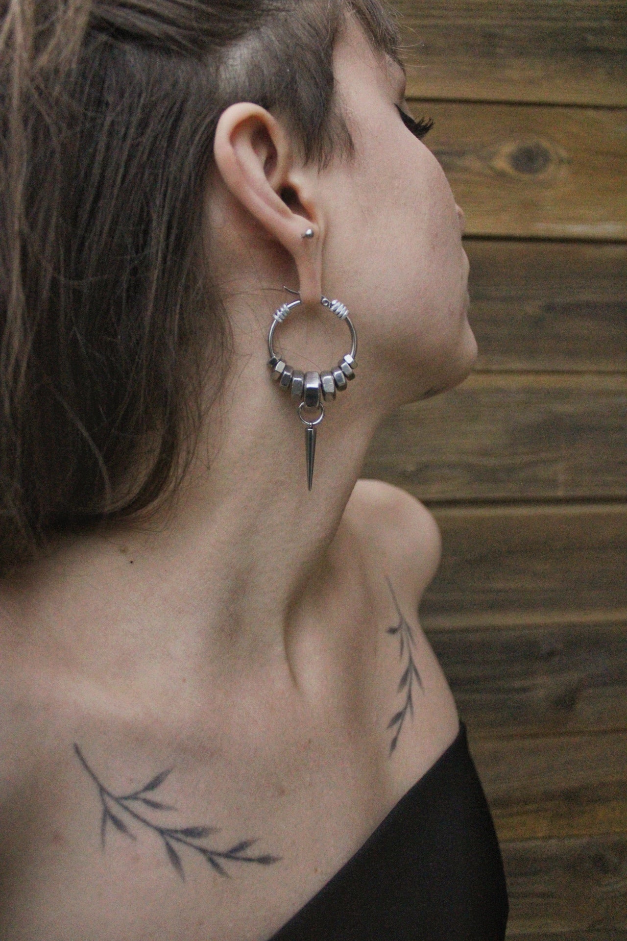 Boucles d’oreilles « tuercas »