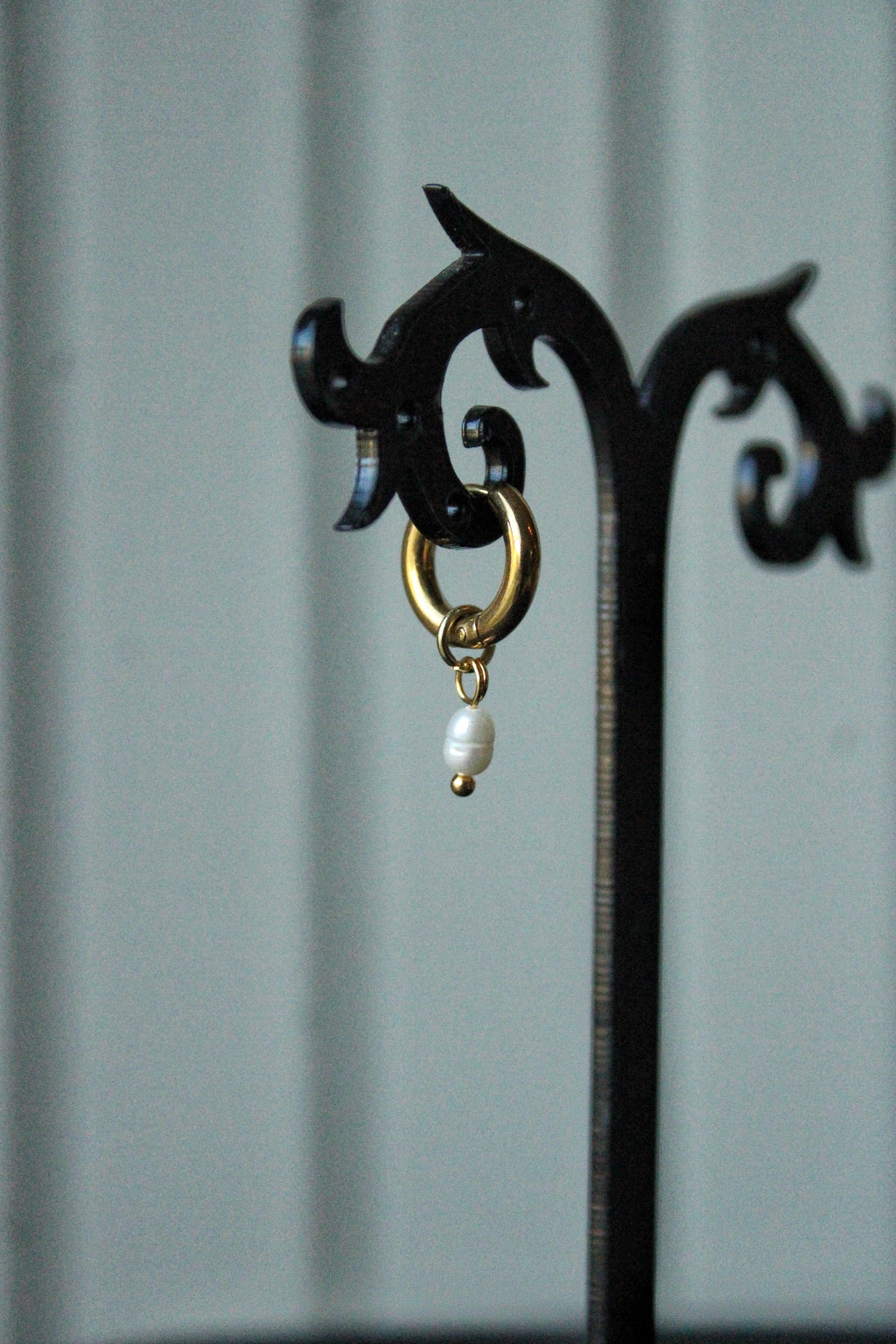 Mono boucle perle d’eau douce XS