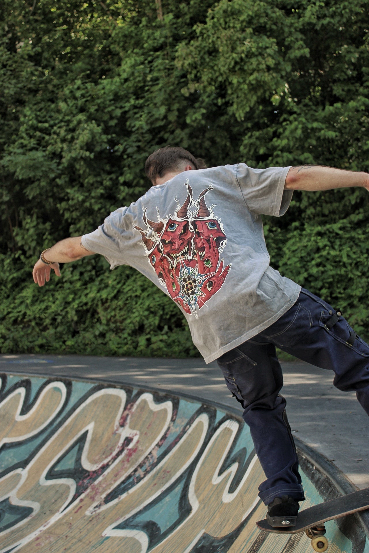 Oni - T-shirt oversize