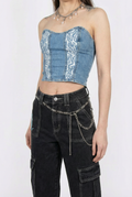Corset en jean