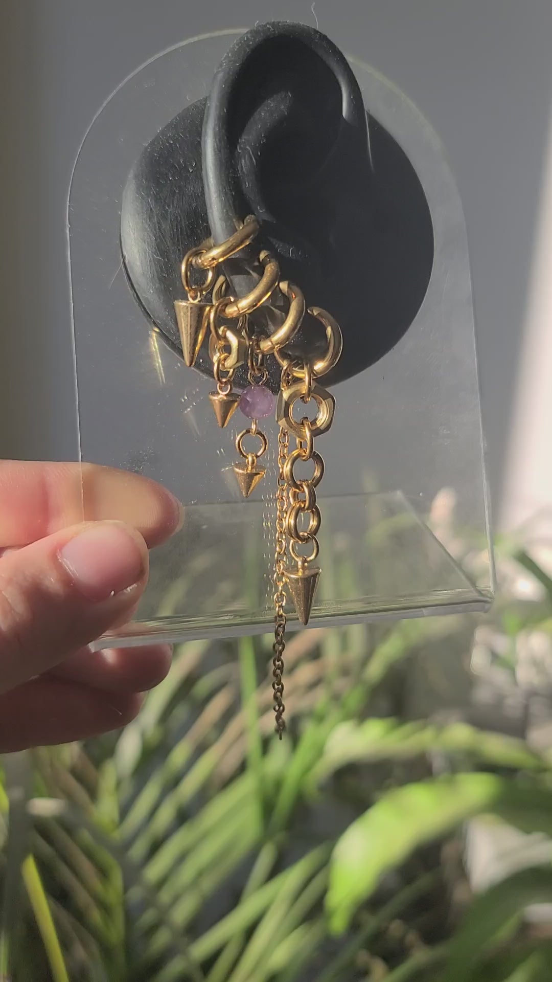 Ear stack complet « circle » (1 paire + 3 monos)