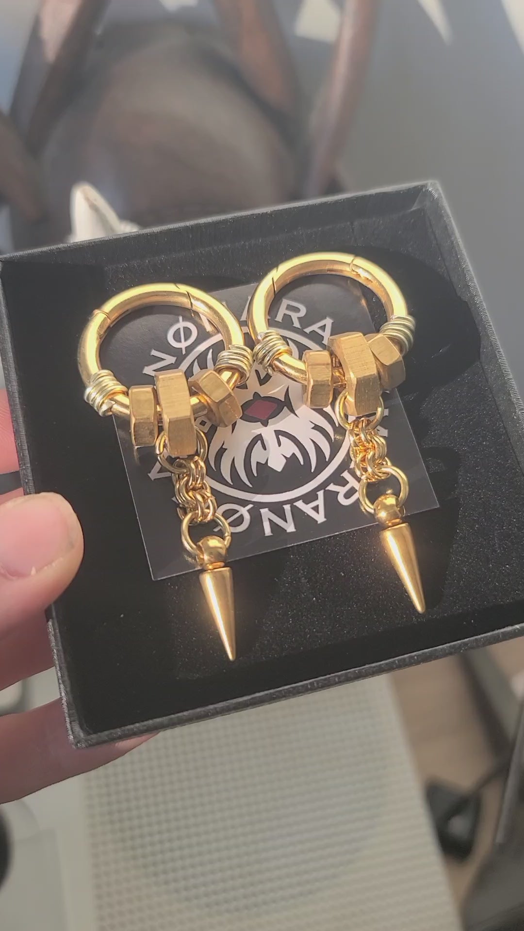 Poids d’oreilles "Indus"