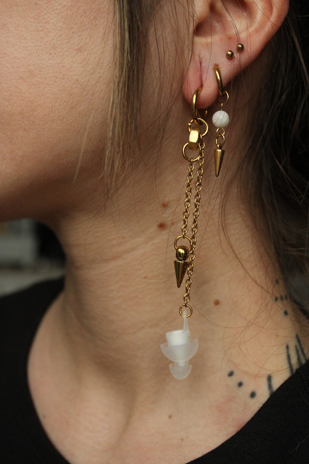 Bouchons d'oreilles ornementés