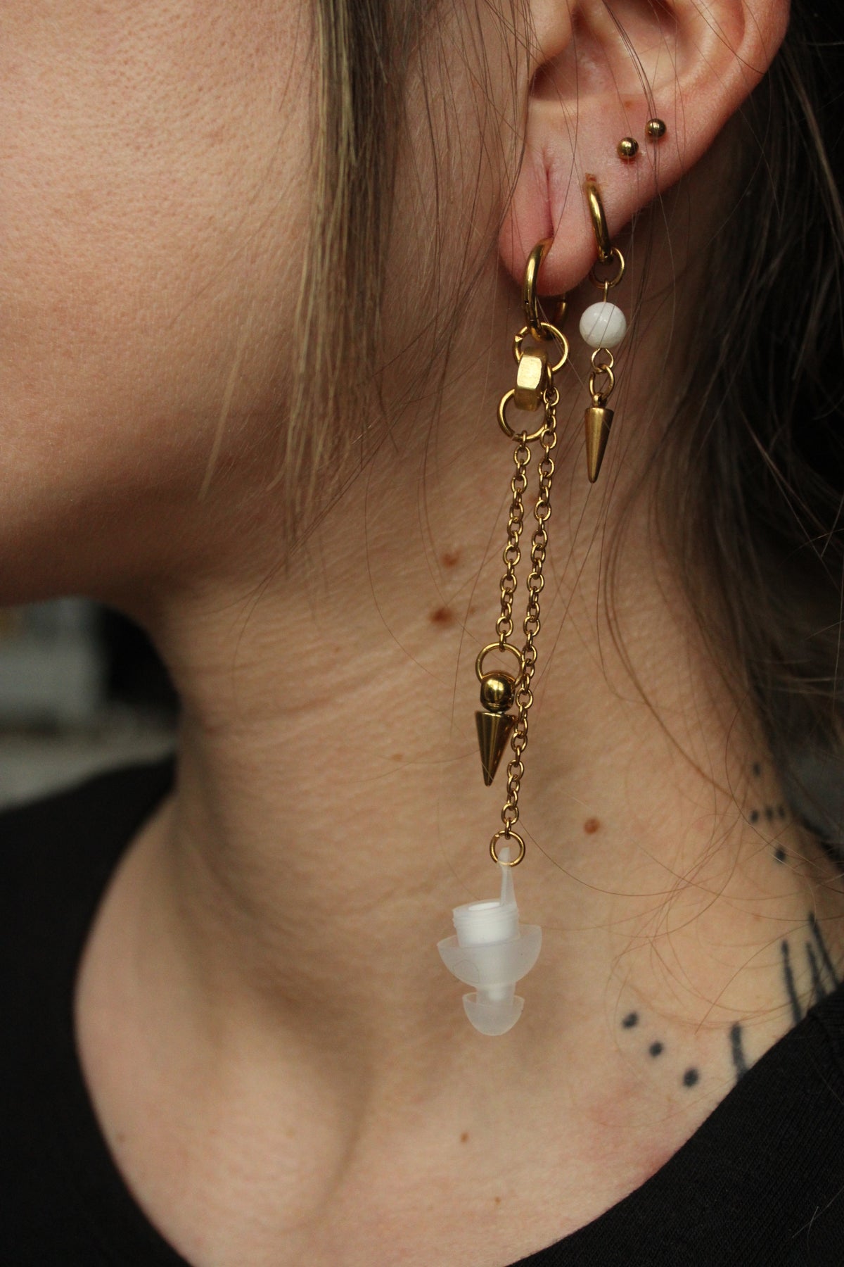 Bouchons d'oreilles ornementés