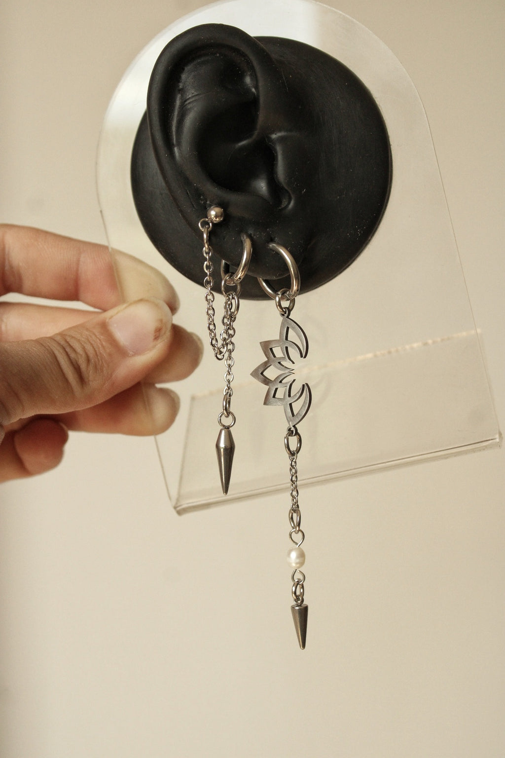 Ear stack "flower" ( 1 paire + 2 monos )