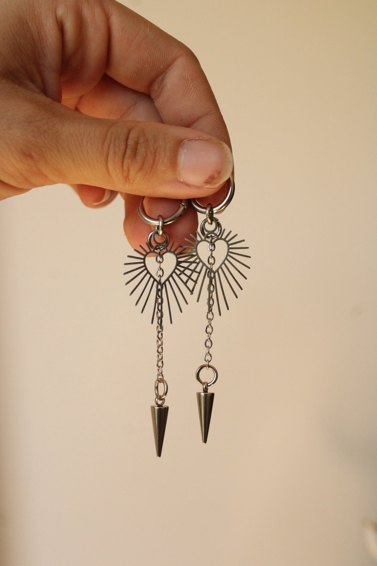 Boucles d’oreilles « solarium »