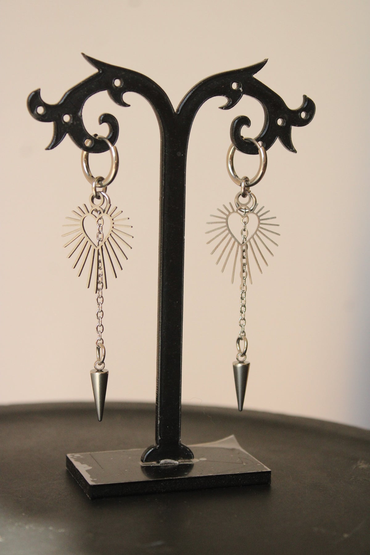 Boucles d’oreilles « solarium »